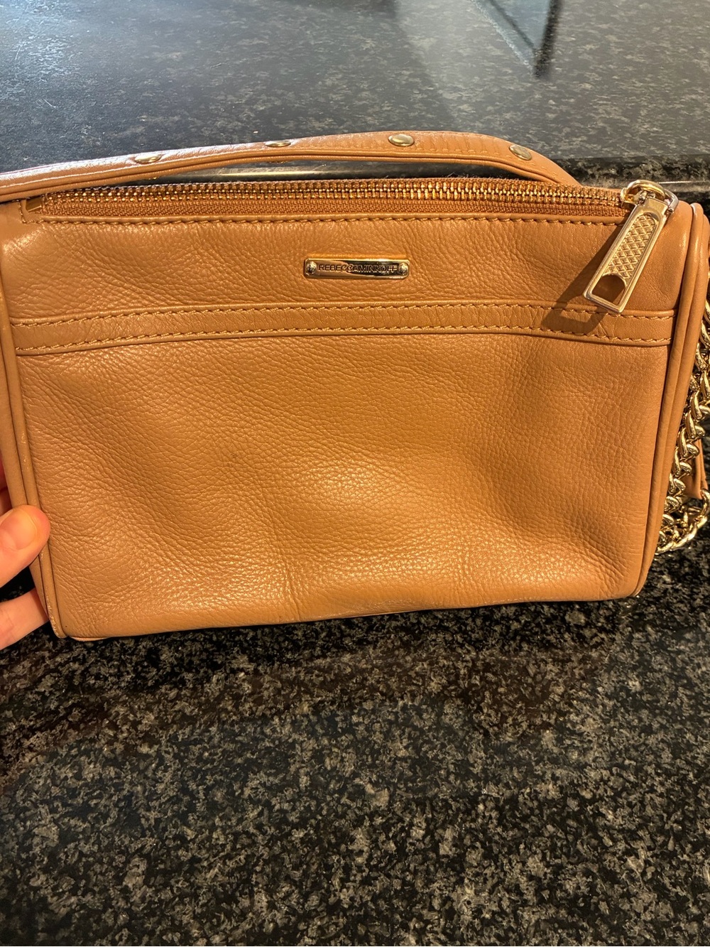 Perfect condition! Rebecca Minkoff Brown Leather Bag - Picture 7 of 8